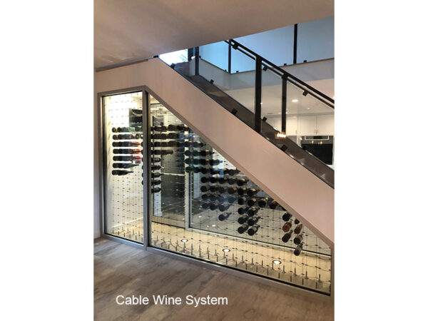 Under Stair Wine Racks